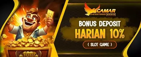 Reload Bonus Deposit Harian Spesial promotional banner